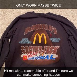 Cactus Jack x McDonald’s Tee